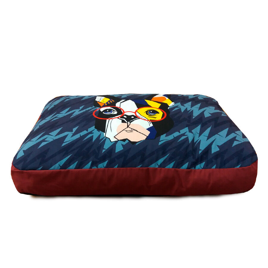 Dogzzz Amore Block Colch&oacute;n Burgundy , , large Imagen numero 1