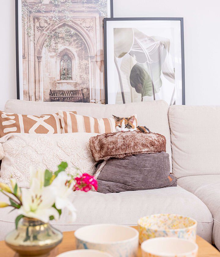 Pet and Co Bolsa De Cama De Cord&oacute;n (Piel Sint&eacute;tica) Arena Snuggle - Perros, , large Imagen numero 4