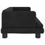 vidaXL Cama para perros de terciopelo negro 60x40x30 cm, , large indicador imagen numero 8