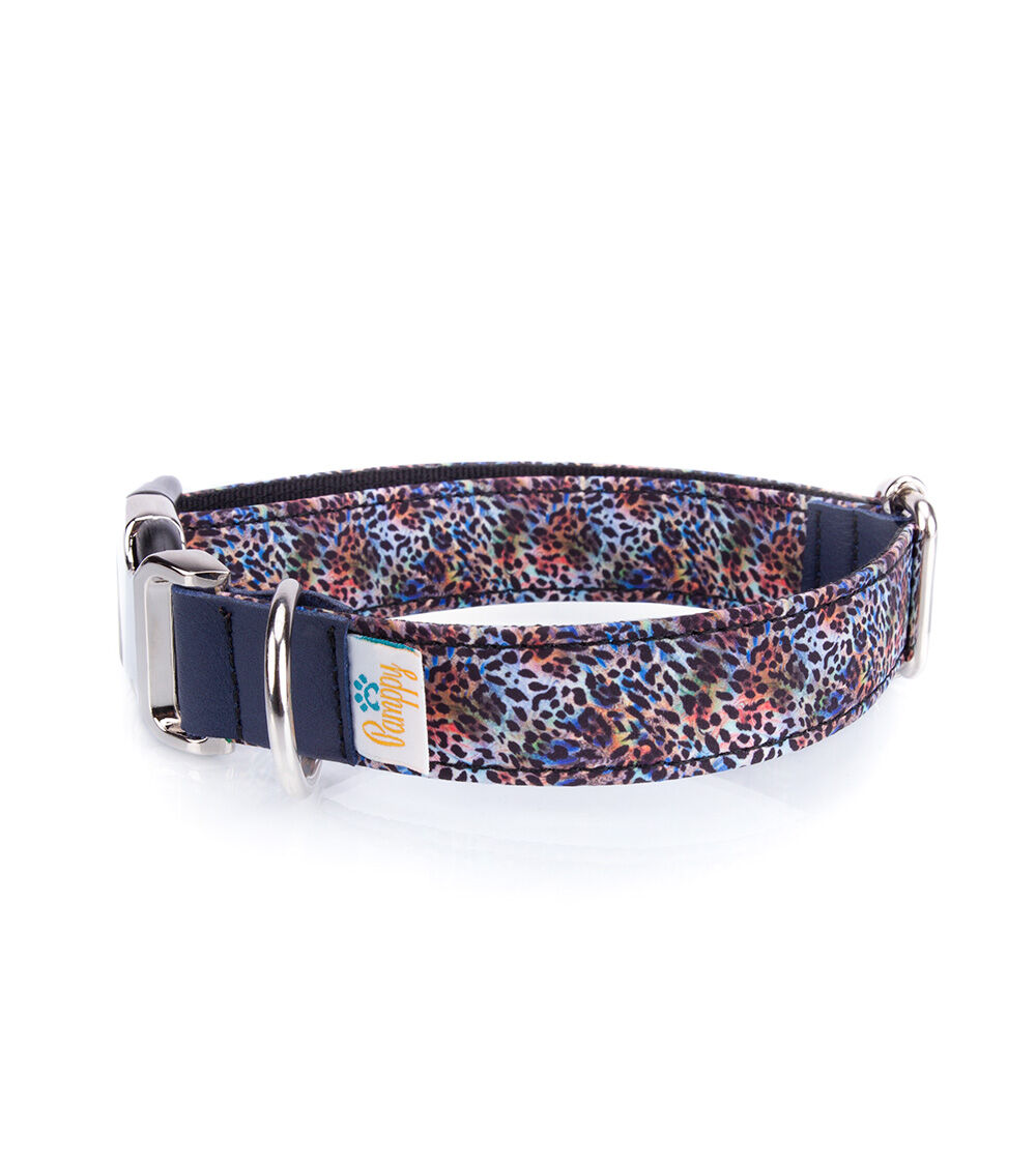 Collar Pamppy Funny Leopardo Multi para perros color Multicolor, , large Imagen numero 2