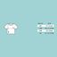 Camiseta bebé "Hoy estoy...fashion" color Blanco, , large indicador imagen numero 2