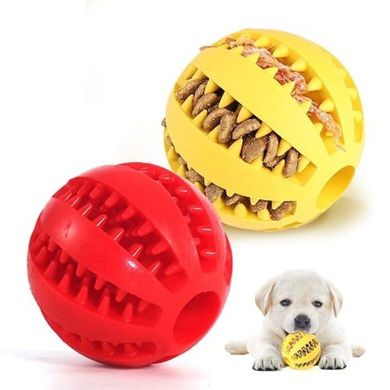 Pelota MyPetCare para perro color Amarilla, , large image number null