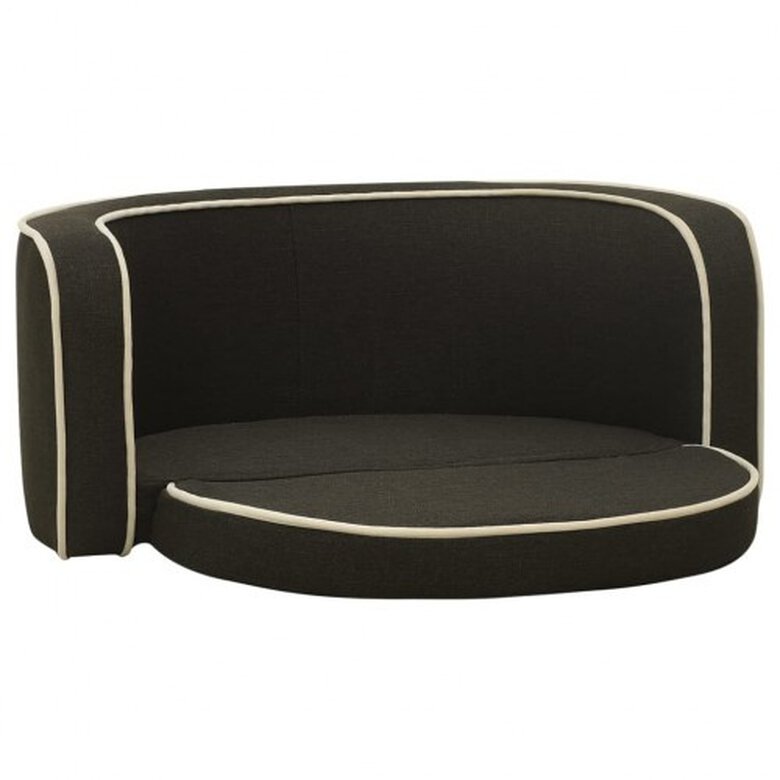 Vidaxl sofá plegable gris oscuro para perros Tiendanimal