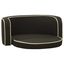 Vidaxl sof&aacute; plegable gris oscuro para perros, , large indicador imagen numero 3