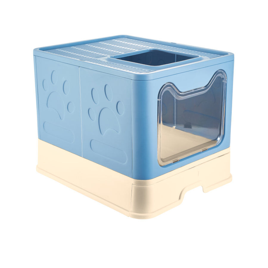 Freedog LumoBox Arenero Plegable Dusty Azul para gatos, , large Imagen numero 4