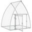 vidaXL Jaula para gallinas acero galvanizado plateado 600x105x120 cm, , large indicador imagen numero 11