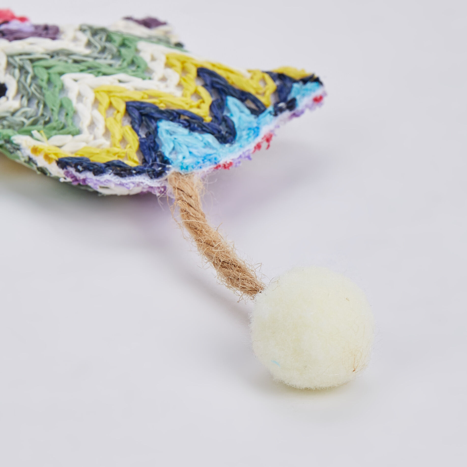 FOFOS | Set de Juguetes Naturales de 3 Piezas con Catnip (Gallina, Rat&oacute;n y Cerdito) - Para Gato, , large Imagen numero 4