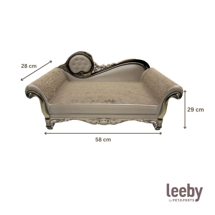 Leeby Camille rascador de cartón para gatos thumbnail