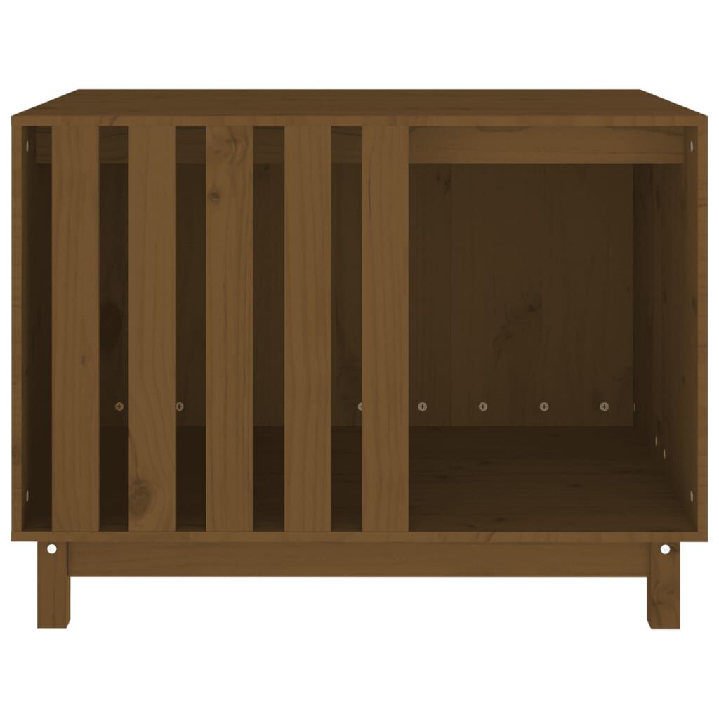 VidaXL Caseta Interior de Madera Oscura para perros y gatos thumbnail