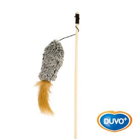 Duvo Jugete caña puffer fish interactivo para gatos 