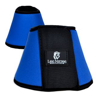 Guarnicioneria Los Nietos Campanas Softopren  Set De Un Par Color Azul Cyan Equipamiento Para El Caballo 