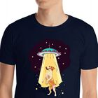 Mascochula camiseta hombre abduction personalizada con tu mascota azul marino, , large image number null