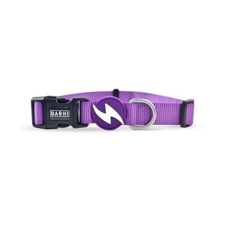 Dashi collar de poliéster púrpura para perros, , large image number null