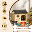 PawHut Caseta de Madera para Perros Pequeños, , large indicador imagen numero 4