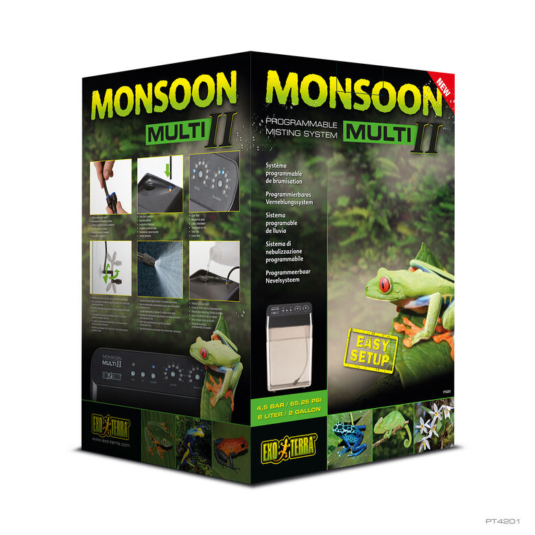 Exo Terra Sistema De Niebla Monsoon Solo Ii para terrario thumbnail
