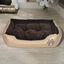 Vidaxl cama acolchada marrón para perros, , large indicador imagen numero 3