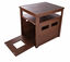 Arenero para Gatos YAKARTA - Estético y Decorativo - 4 Colores Disponibles - Fabricado en ECOTEX (marrón), , large indicador imagen numero 3