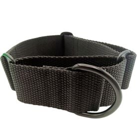 El Galguito Valiente Collar Martingale negro para galgos