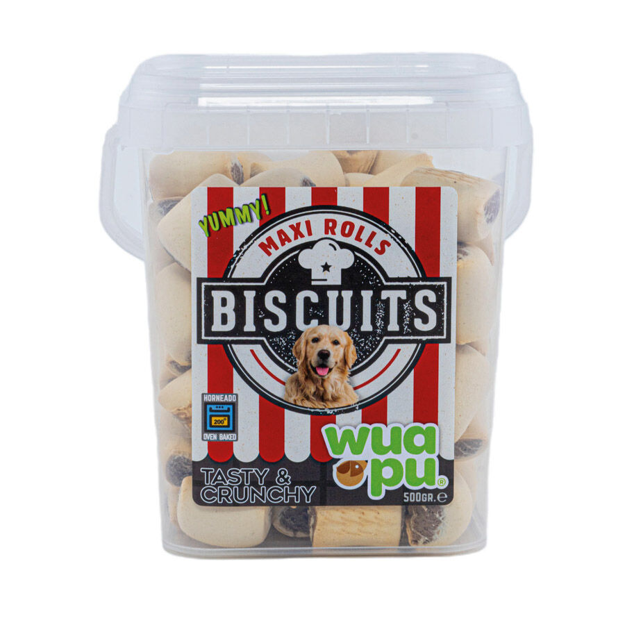 WUAPU BISCUITS MAXI ROLLS 500GR, , large Imagen numero 1