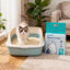 Nobleza - Arena de Tofu para Gatos 10kg (4x2.5kg) - Aglomerante Natural con Bentonita, Sin Polvo, Control de Olores y Desechable en el Inodoro, , large indicador imagen numero 5