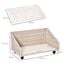Cama elevada con coj&iacute;n suave para mascotas color Beige, , large indicador imagen numero 2