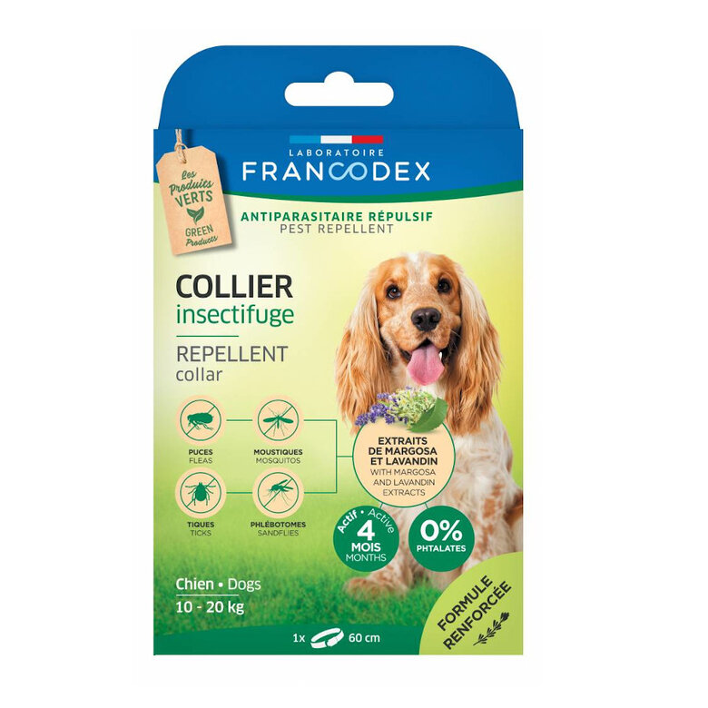 Francodex Collar Antiparasitario para perros, , large image number null