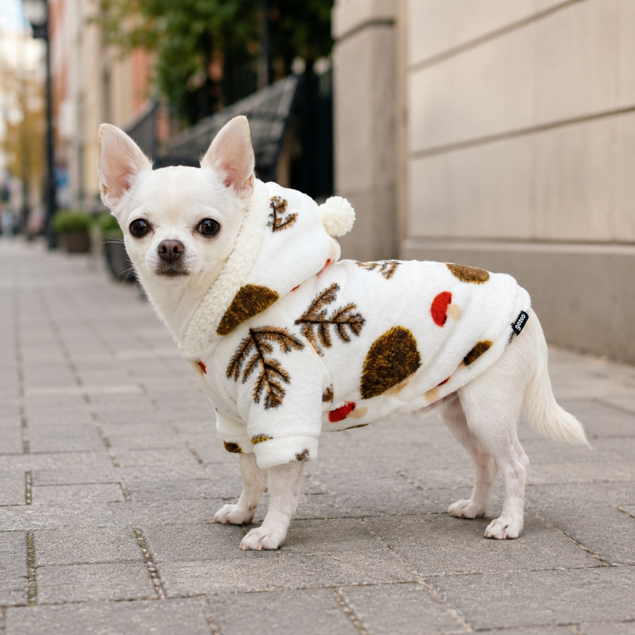 Gotoo Sudadera Forro Polar Estampado Erizo para perros, , large Imagen numero 1