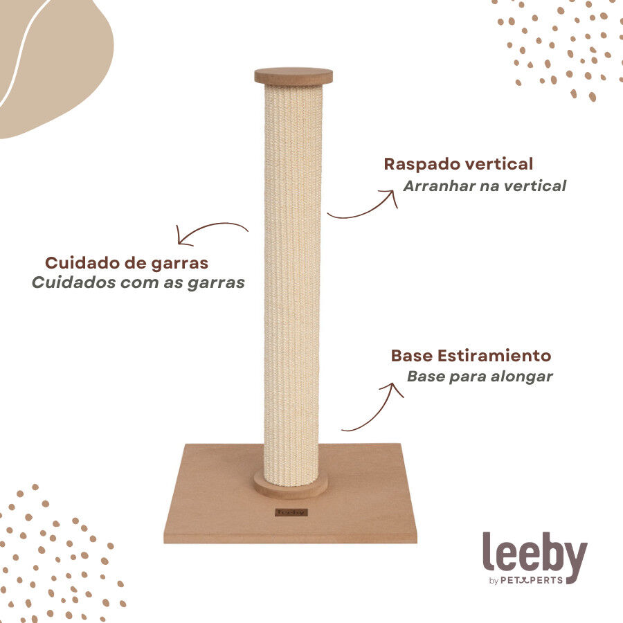 Leeby Valeria rascador de sisal para gatos, , large Imagen numero 3