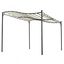 Pérgola de pared curva para el exterior color Crema, , large indicador imagen numero 2