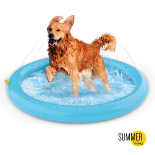 Summer Vibes Piscina con chorros para perros