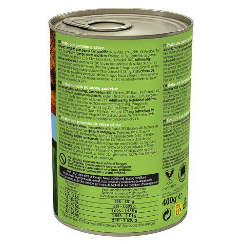 Comida h&uacute;meda Wet Food Senior & Light para perro sabor Pollo, , large Imagen numero 2