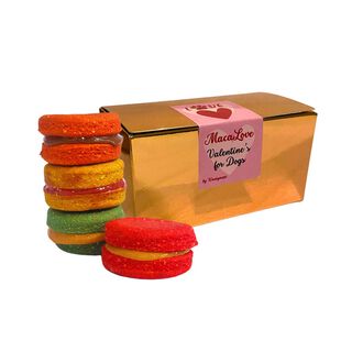 WANIYANPI macalove macarons de san valentin para perros