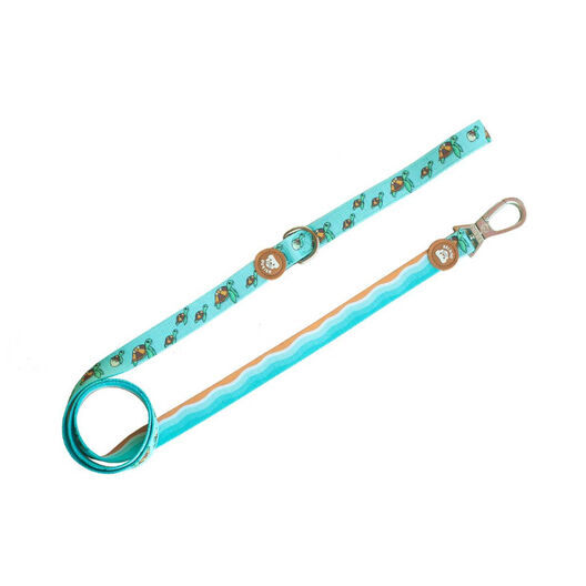 Dukier Correa Estampado Tortugas para perros Imagen numero 1