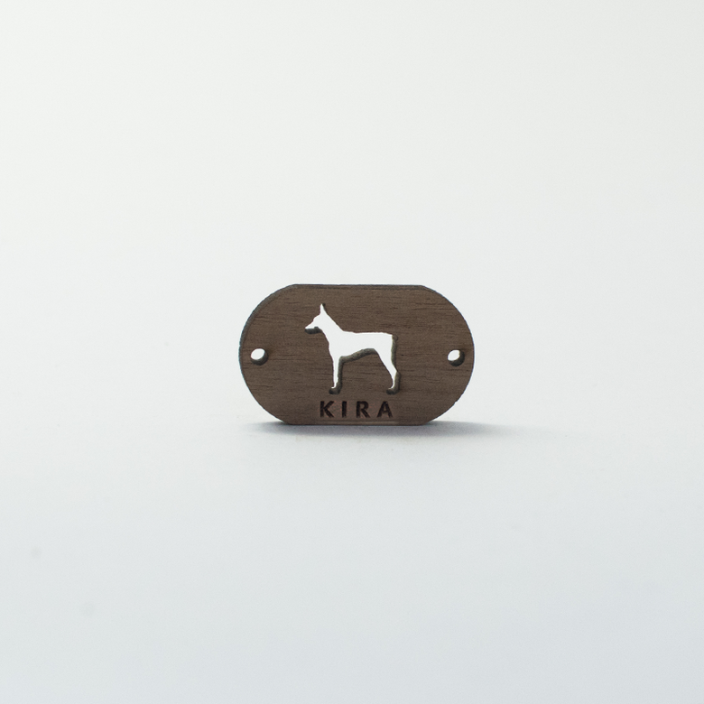 Pulsera de madera Gato personalizable color Negro, , large image number null
