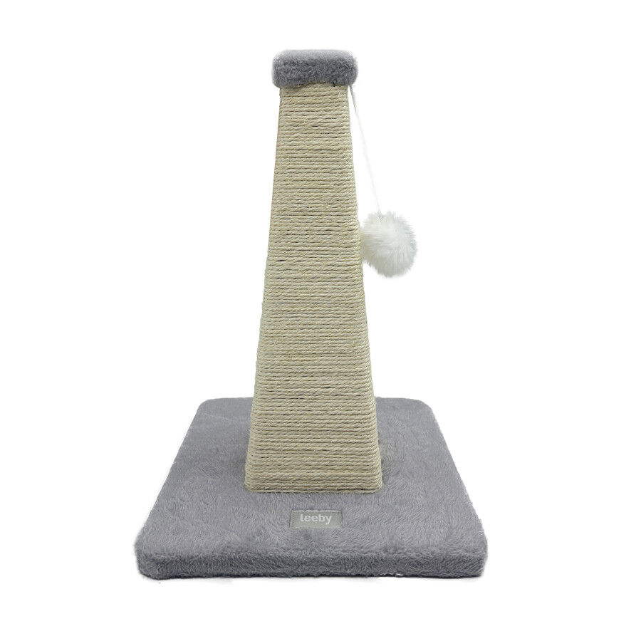 Leeby Katya pirámide rascador con juguete para gatitos thumbnail