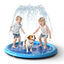 Nobleza Tapete de Agua para Perros &ndash; Splash Pad Antideslizante, PVC de 0.55 mm, F&aacute;cil Plegable &ndash; Ideal para Jard&iacute;n y Exterior &ndash; Di&aacute;metro: 1 m (Azul), , large indicador imagen numero 8