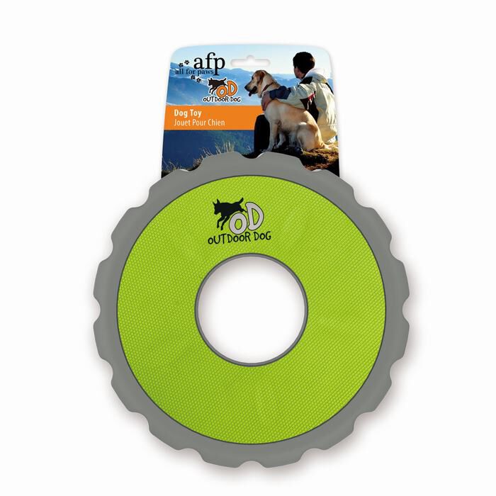Frisbee Verde 21,6cm OUTDOOR DOG, , large Imagen numero 1