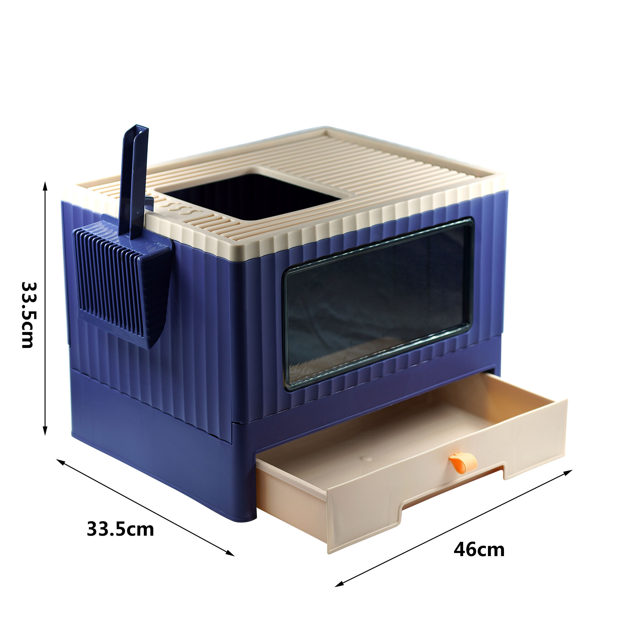 DZL Arenero plegable para gatos thumbnail