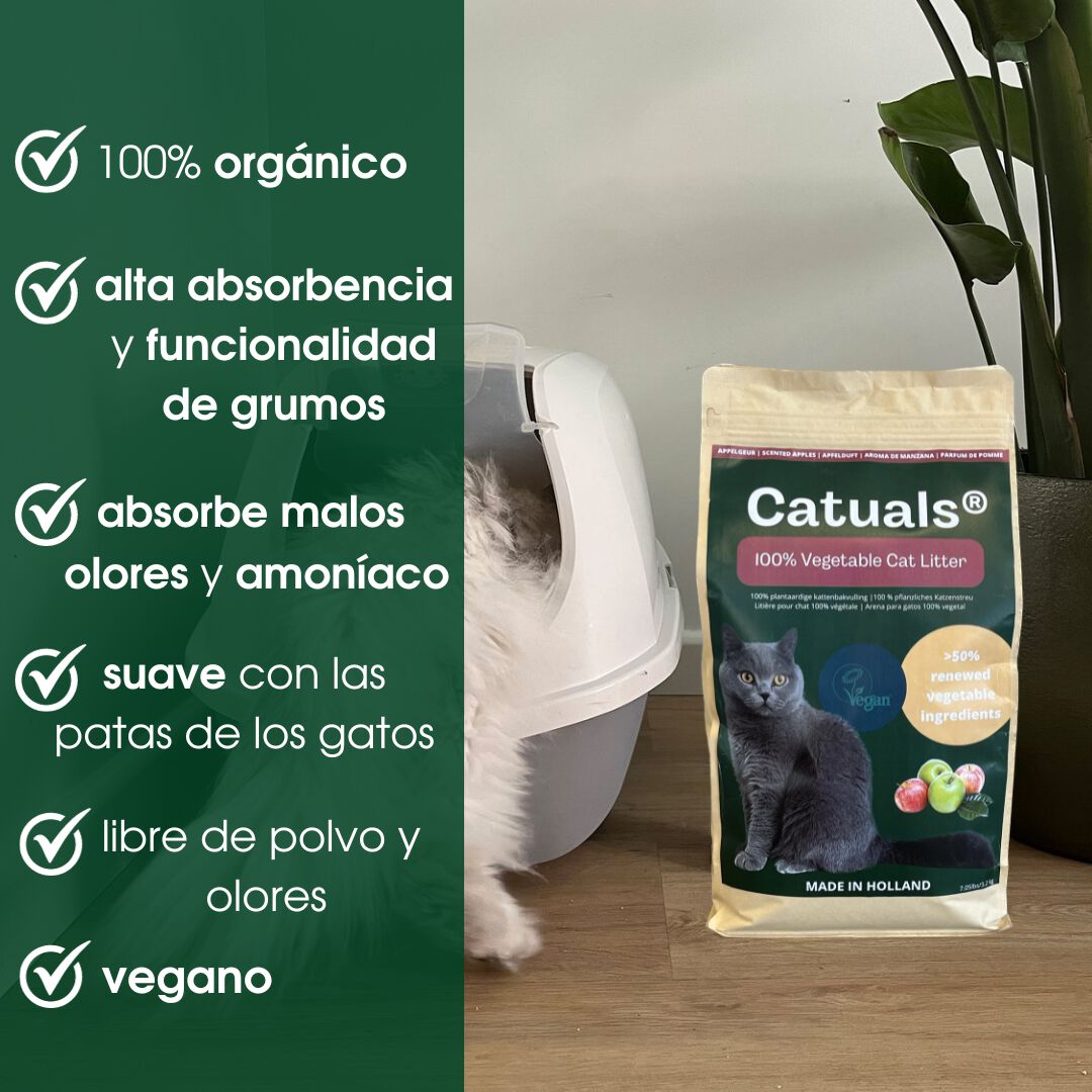 Catuals Catuals Arena Vegetal para gatos thumbnail