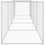 vidaXL Gallinero con techo acero galvanizado gris claro 603x98x90 cm, , large indicador imagen numero 23