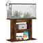 vidaXL Soporte para acuario madera ingeniería roble ahumado 80x35x60cm, , large indicador imagen numero 3