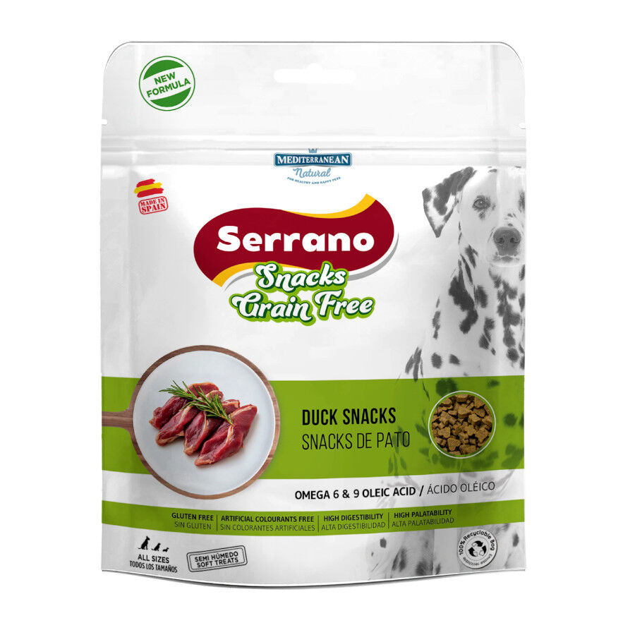 150 g Mediterranean Natural Tapas Galletas de Pato para perros, , large Imagen numero 1