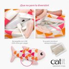 Juguete interactivo en forma de pez Groovy Fish para gatos color Rosa, , large image number null