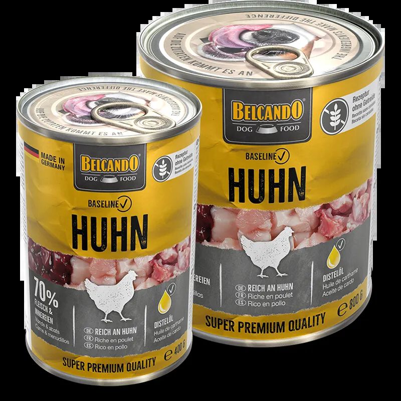 BELCANDO Baseline - Comida h&uacute;meda premium para perros de alta calidad (paquete de 6 latas), , large Imagen numero 3