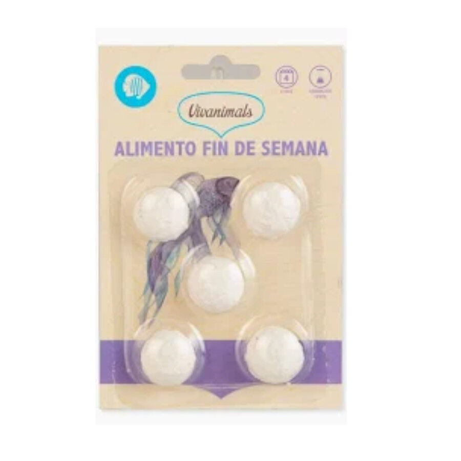 Vivanimals Comida Fin de Semana en Bloque para peces, , large Imagen numero 1