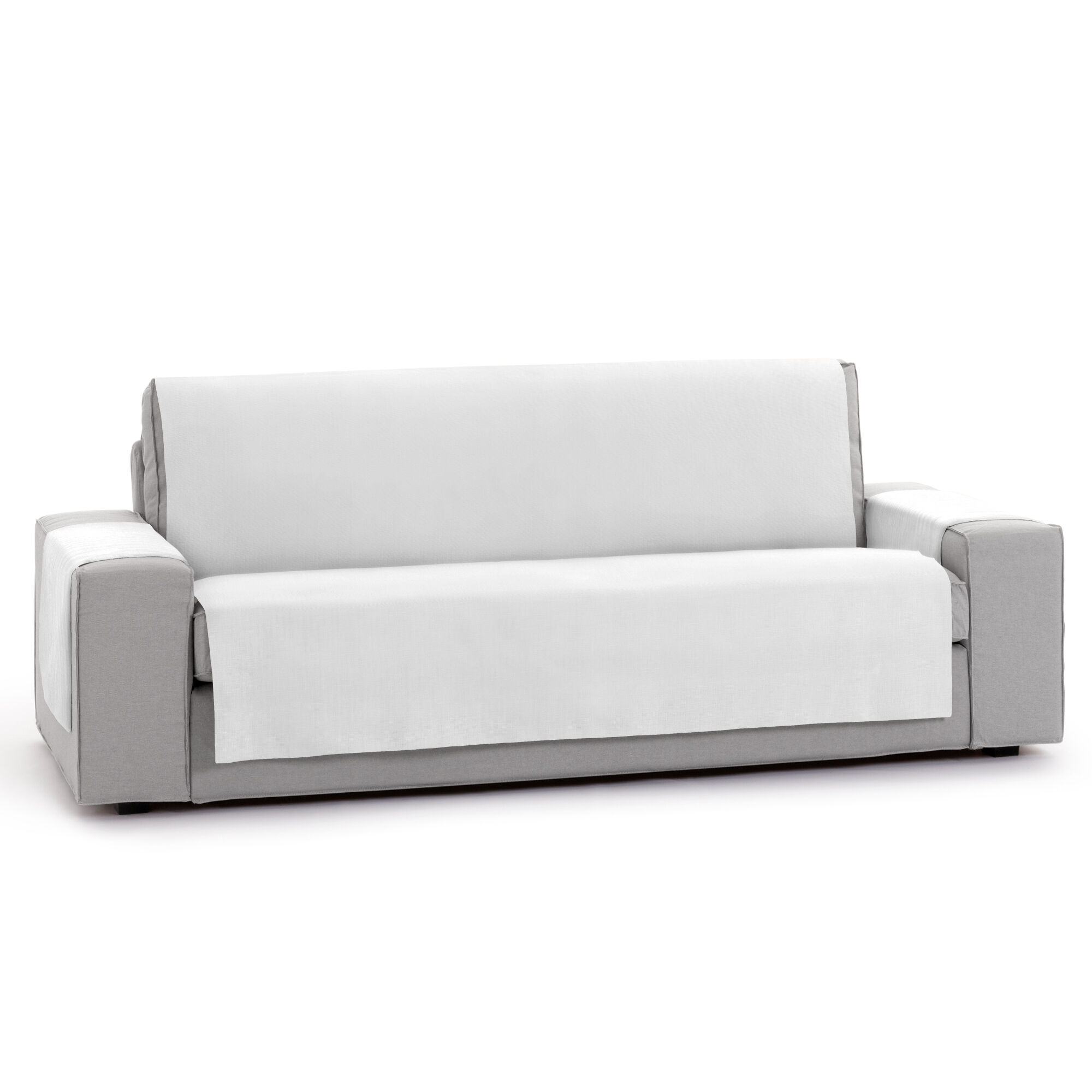 Protector Cubresofa Sofa Royale 55 cm. Color Gris. 1 plaza (60-110 cm), , large Imagen numero 5