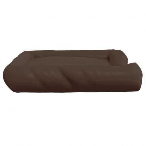 Vidaxl cama rectangular acolchada marr&oacute;n para mascotas, , large Imagen numero 16
