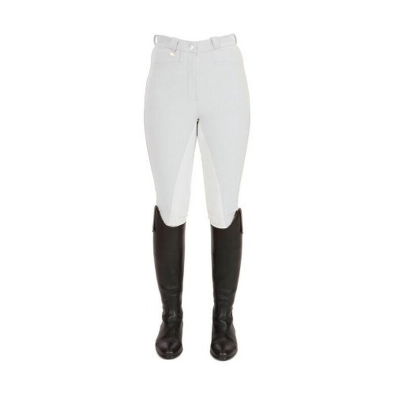 Pantalón para equitación Breeches Pro para mujer (71cm) (Blanco) color Blanco, , large image number null