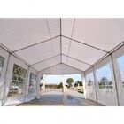 Pergola Outsunny para cochera color Blanco, , large image number null