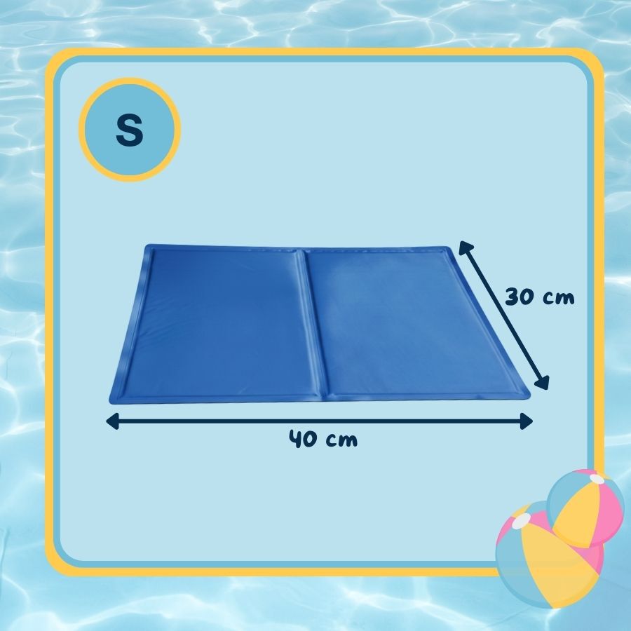 Summer Vibes Manta Refrescante Azul para perros, , large Imagen numero 4